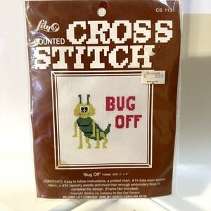 Lily Counted Cross Stitch CA 113‎ "Big Off"